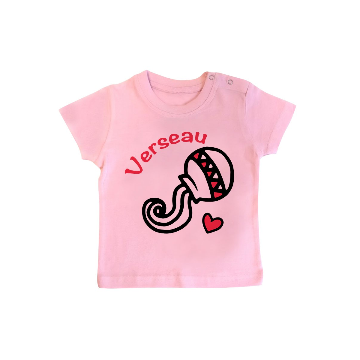 T-Shirt bébé Signes Astrologiques : Verseau