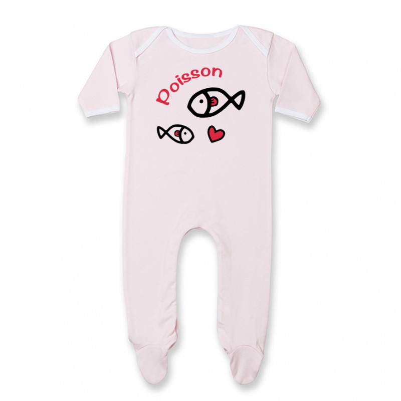 Pyjama bébé Signes Astrologiques : Poisson Pyjama bébé Signes Astrologiques : Poisson