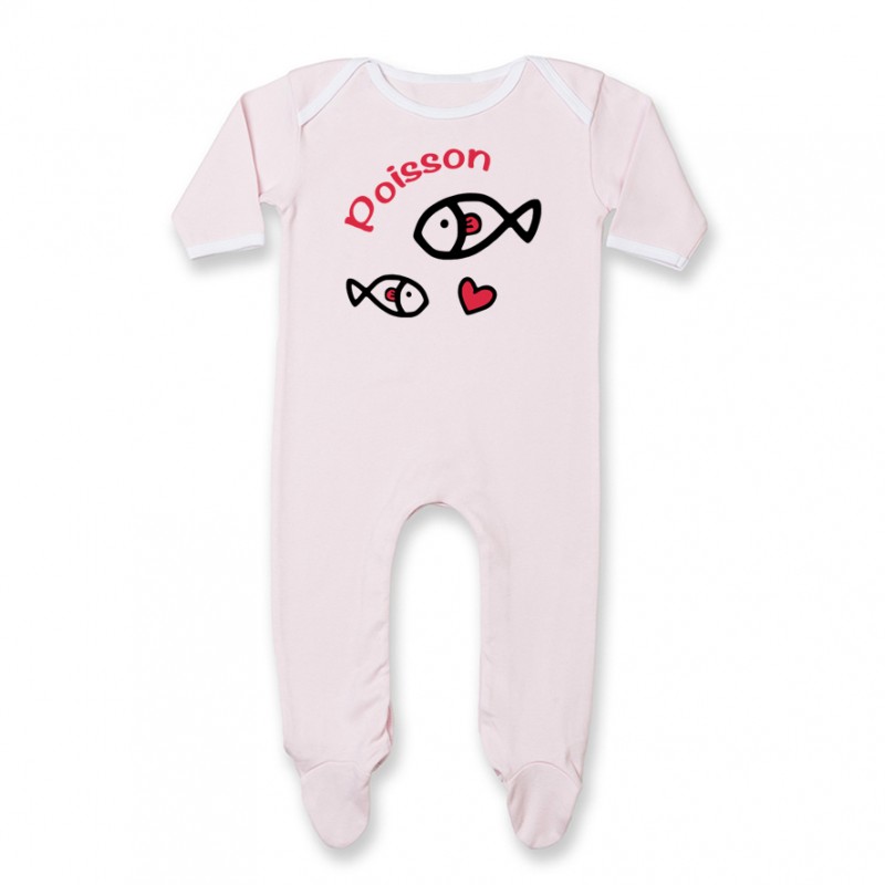 Pyjama bébé Signes Astrologiques : Poisson