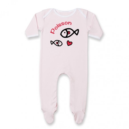 Pyjama bébé Signes Astrologiques : Poisson