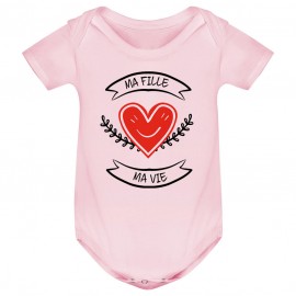 Body bébé Ma fille, ma vie