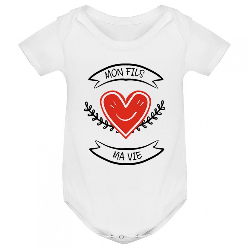 Body bébé Mon fils, ma vie Body bébé Mon fils, ma vie