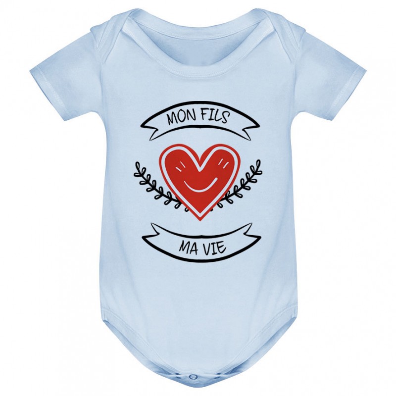 Body bébé Mon fils, ma vie Body bébé Mon fils, ma vie