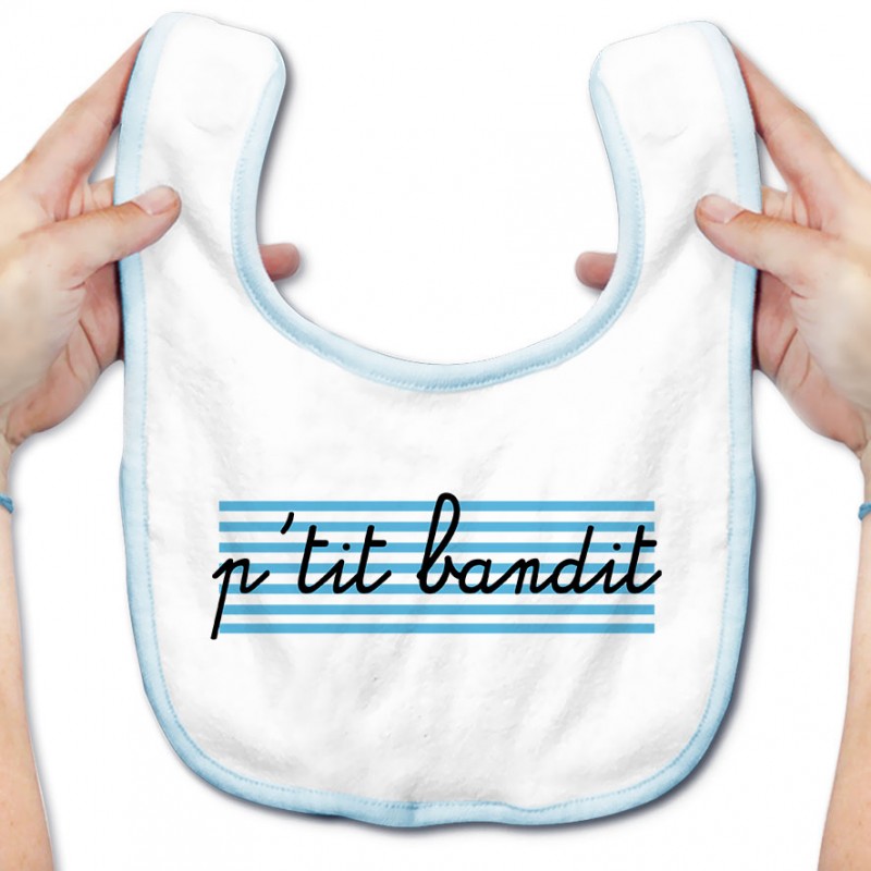 Bavoir bébé P'tit bandit