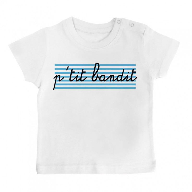 T-Shirt bébé P'tit bandit