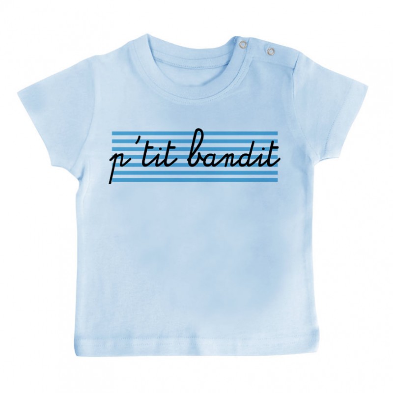 T-Shirt bébé P'tit bandit T-Shirt bébé P'tit bandit