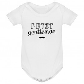 Body bébé Petit gentleman