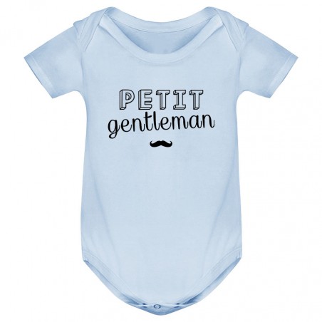 Body bébé Petit gentleman