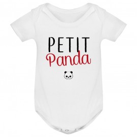 Body bébé Petit panda