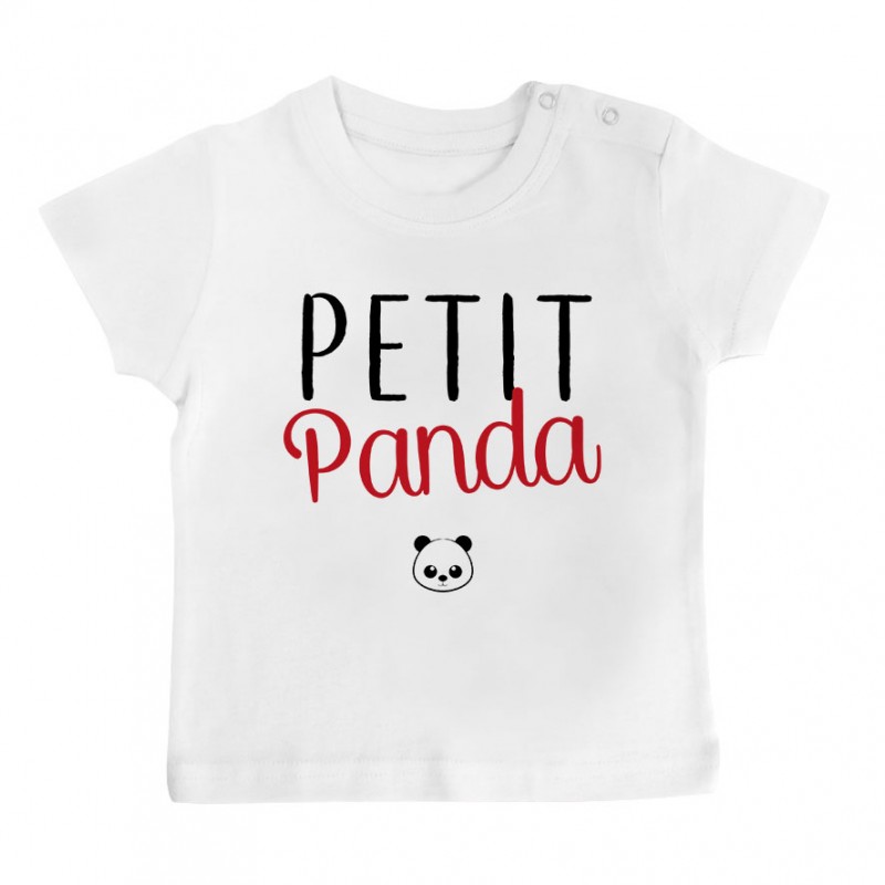T-Shirt bébé Petit panda T-Shirt bébé Petit panda