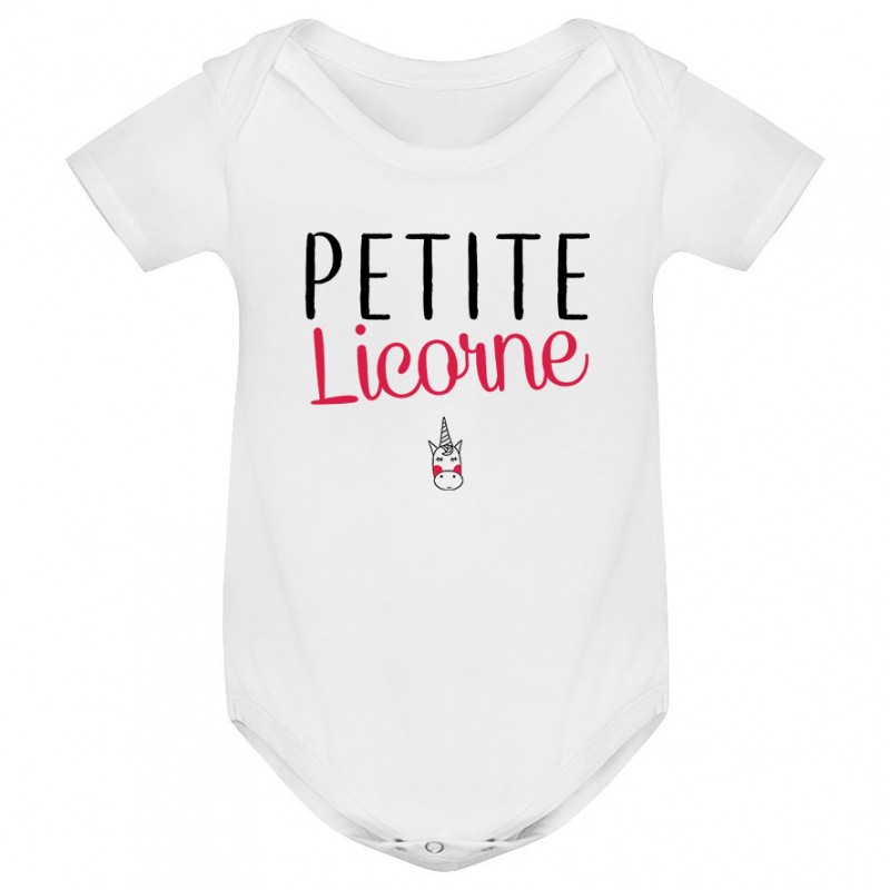 Body licorne bébé 2025