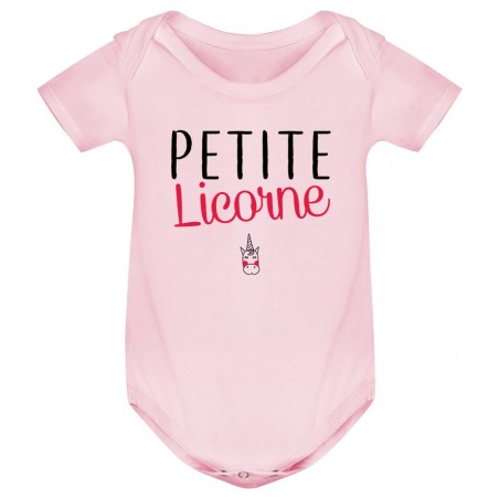 Body bébé Petite licorne