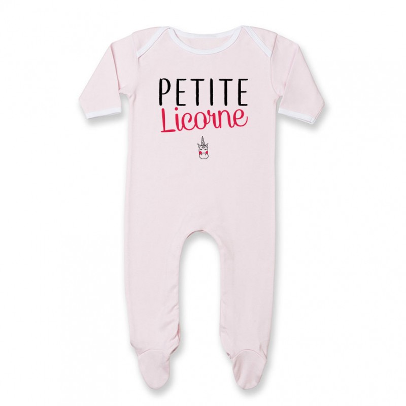 Pyjama bébé Petite licorne Pyjama bébé Petite licorne