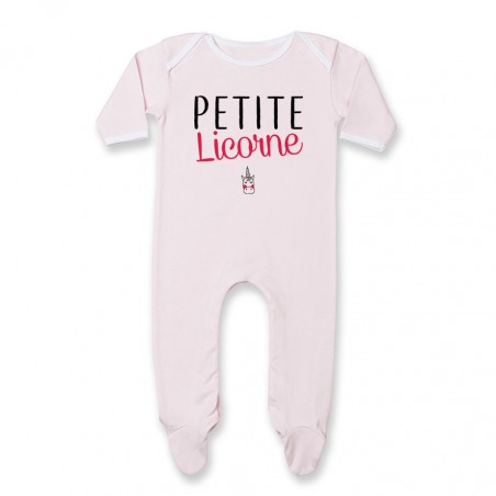 Pyjama bébé Petite licorne