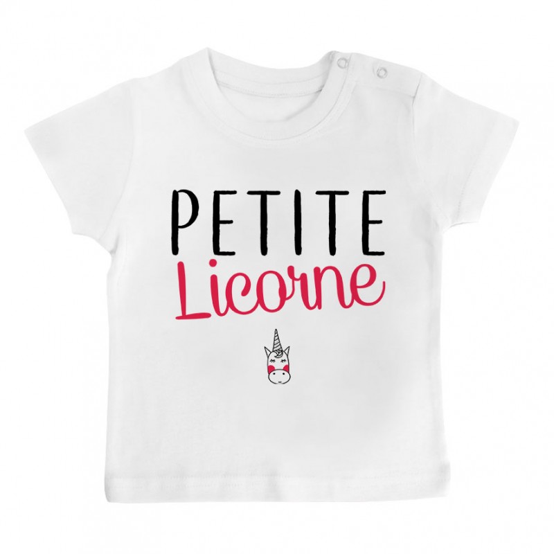 T-Shirt bébé Petite licorne T-Shirt bébé Petite licorne