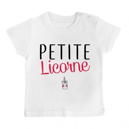 T-Shirt bébé Petite licorne