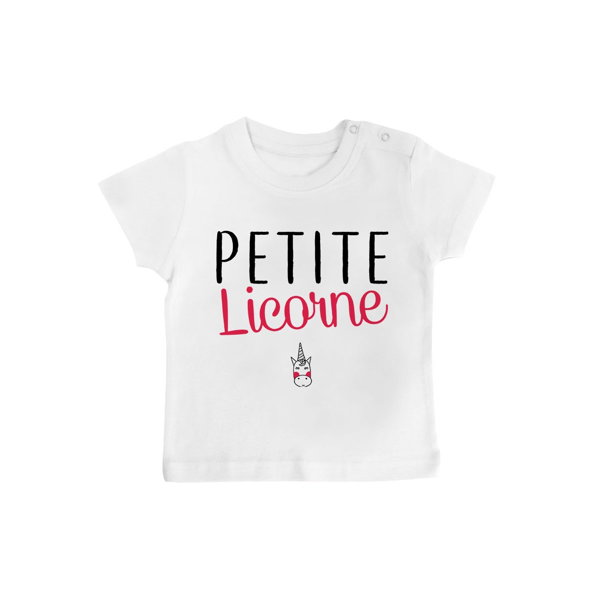 T-Shirt bébé Petite licorne