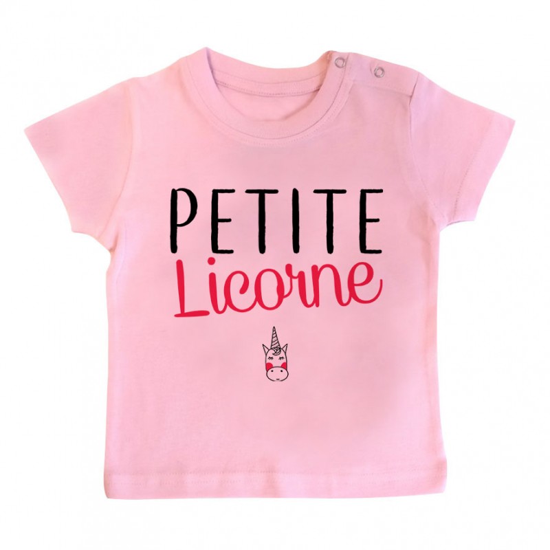 T-Shirt bébé Petite licorne