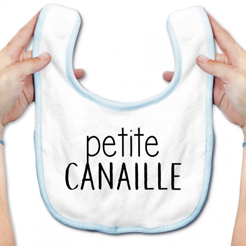 Bavoir bébé Petite canaille Bavoir bébé Petite canaille