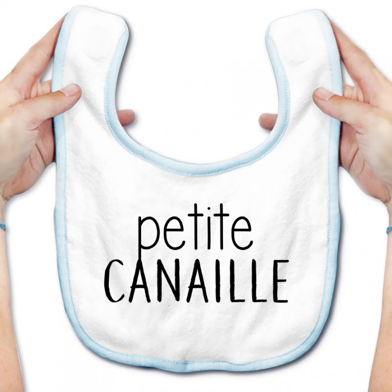 Bavoir bébé Petite canaille