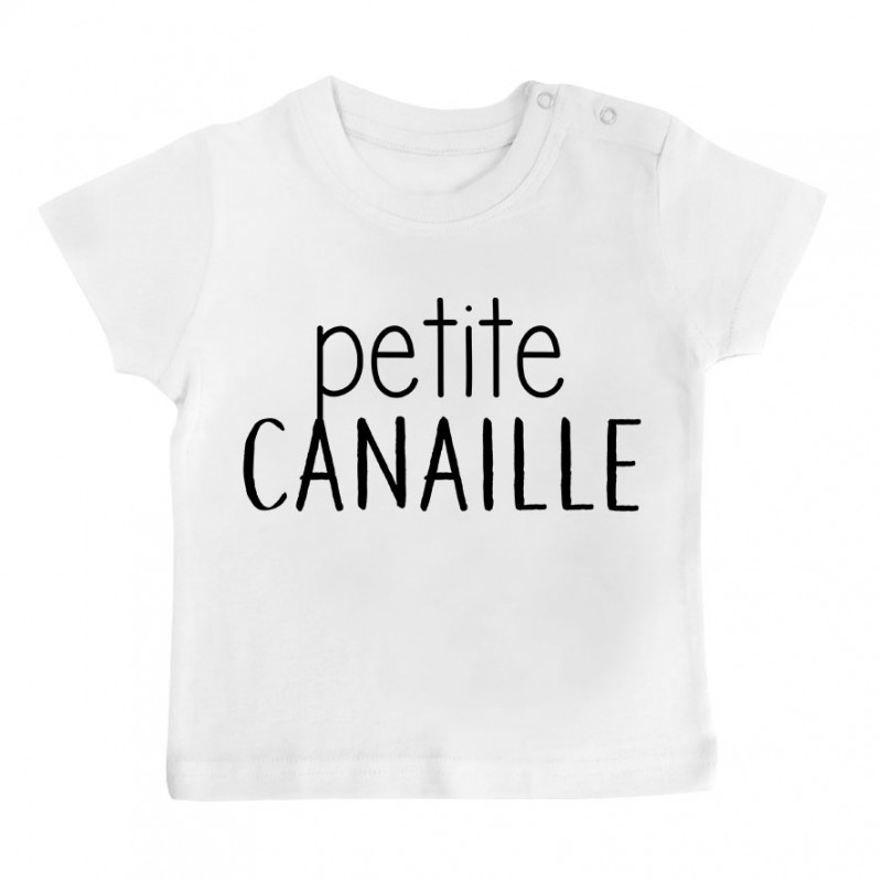 T-Shirt bébé Petite canaille T-Shirt bébé Petite canaille