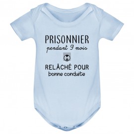 Body bébé Prisonnier pendant 9 mois