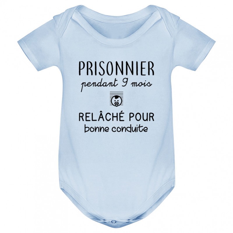 Body bébé Prisonnier pendant 9 mois