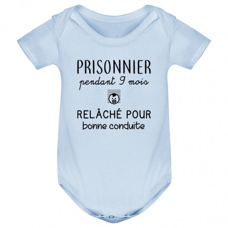 Body bébé Prisonnier pendant 9 mois