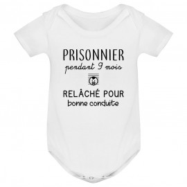 Body bébé Prisonnier pendant 9 mois