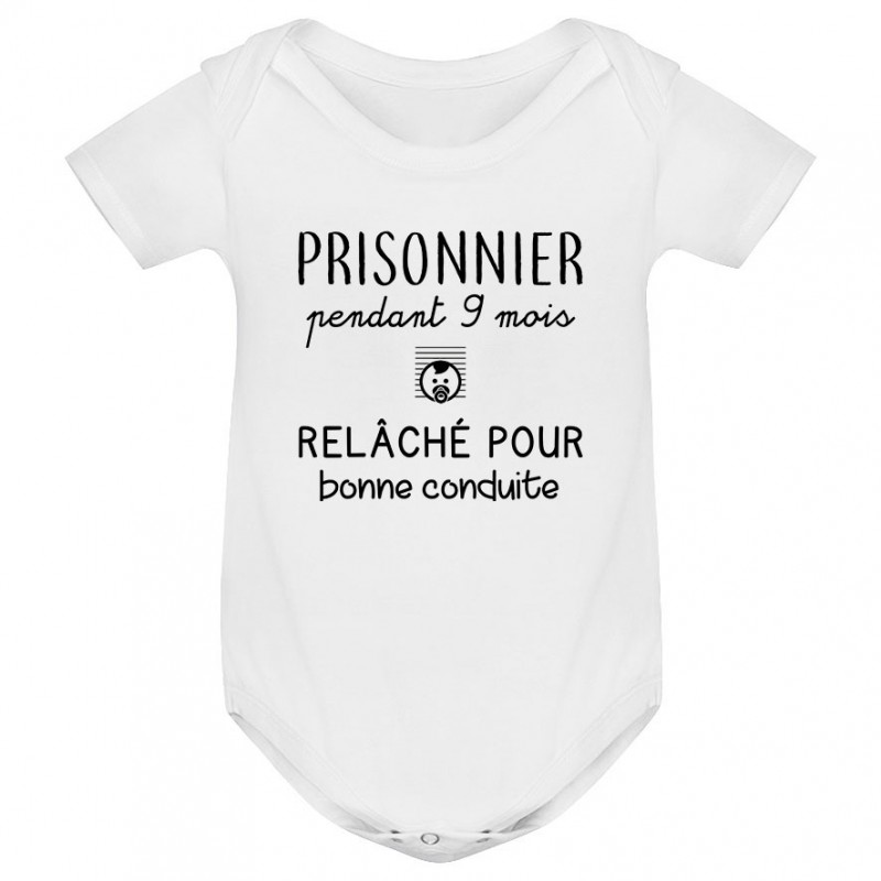 Body bébé Prisonnier pendant 9 mois