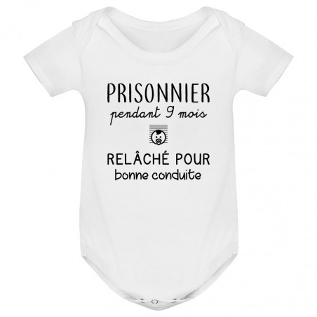 Body bébé Prisonnier pendant 9 mois