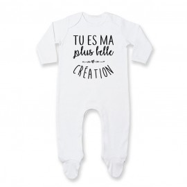 Pyjama bébé Tu es ma plus belle création