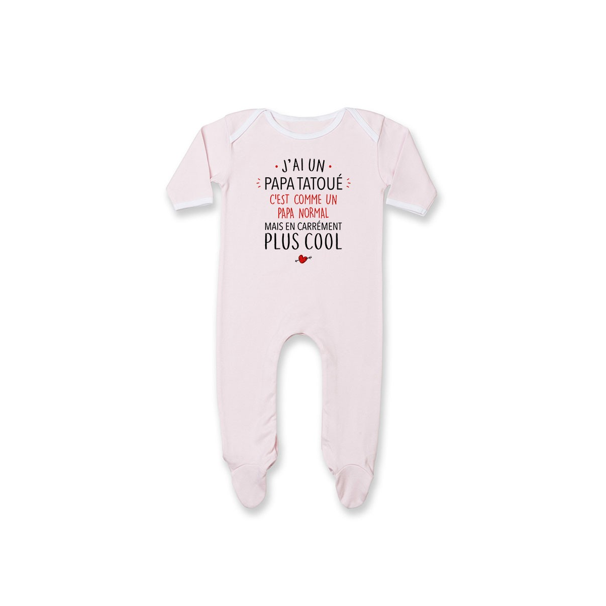 Pyjama bébé J'ai un papa tatoué