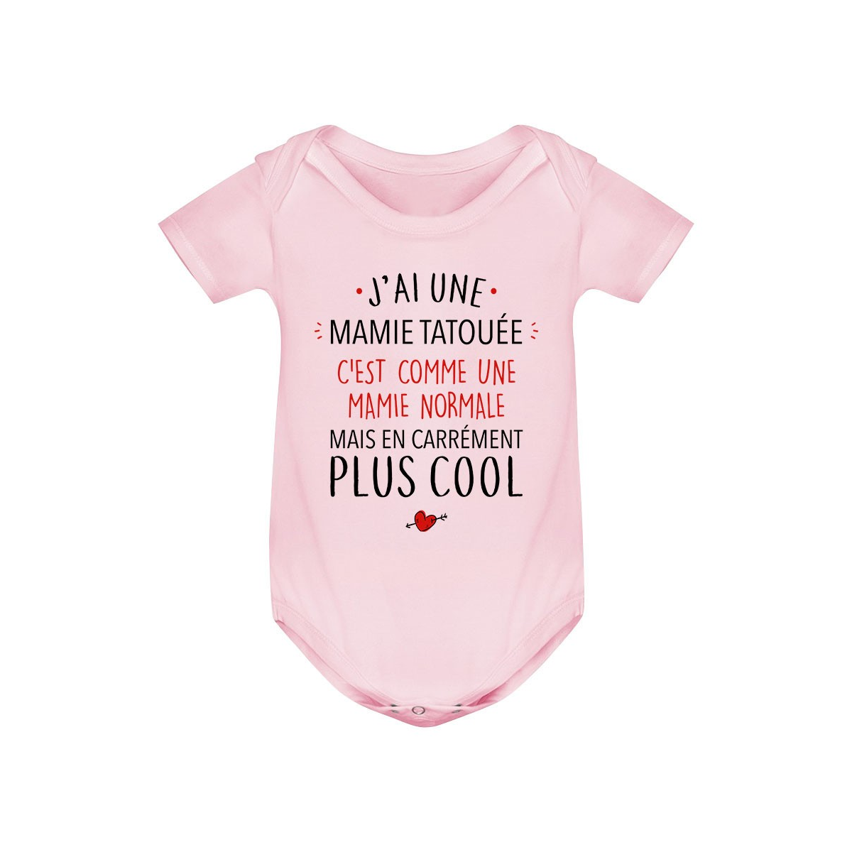 Body bébé J'ai une mamie tatouée