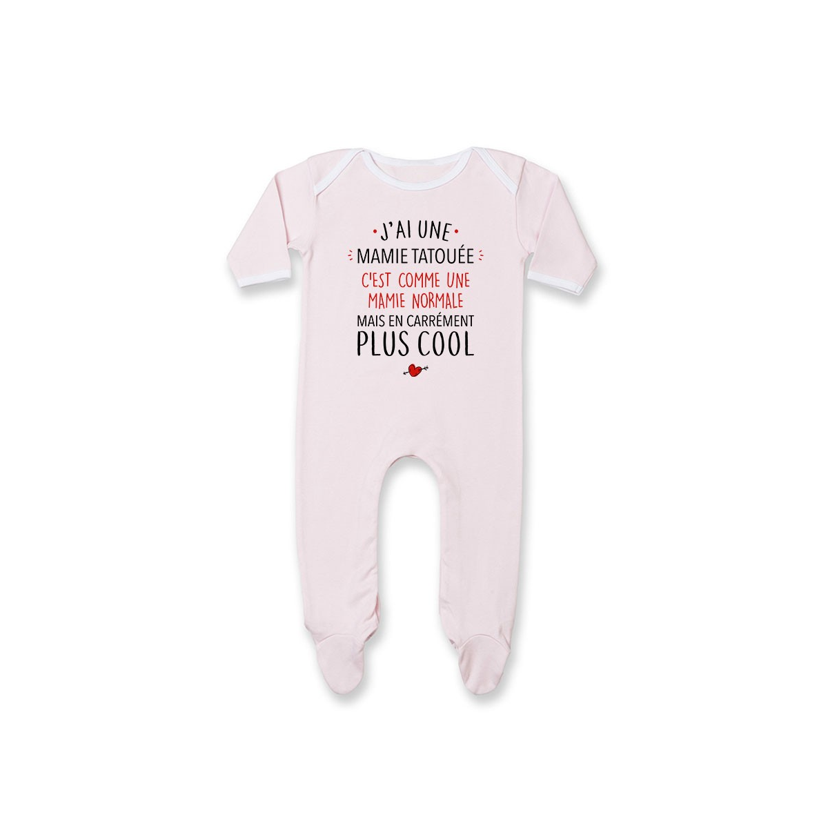 Pyjama bébé J'ai une mamie tatouée