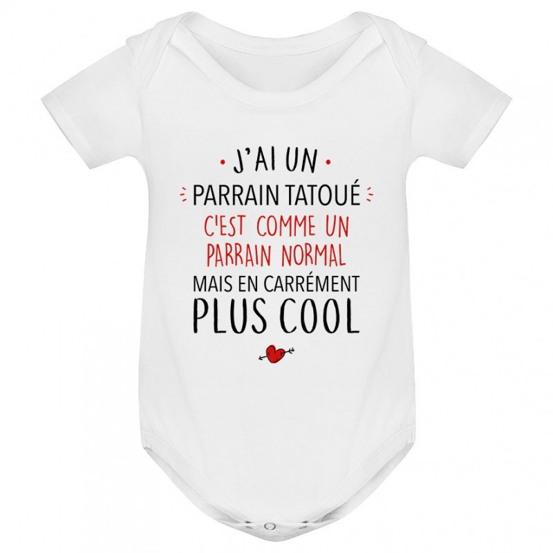 body bébé parrain