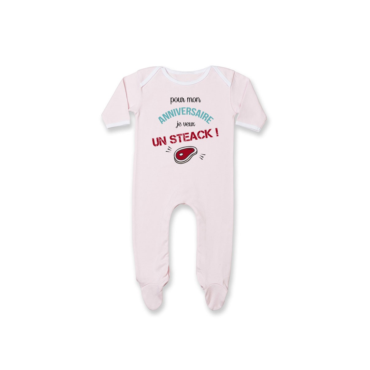 Pyjama bébé Je veux un STEACK