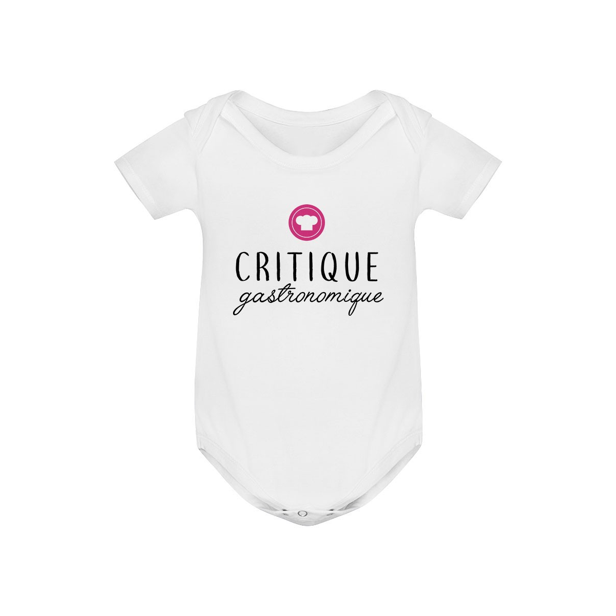 Body bébé Critique gastronomique ( version fille )