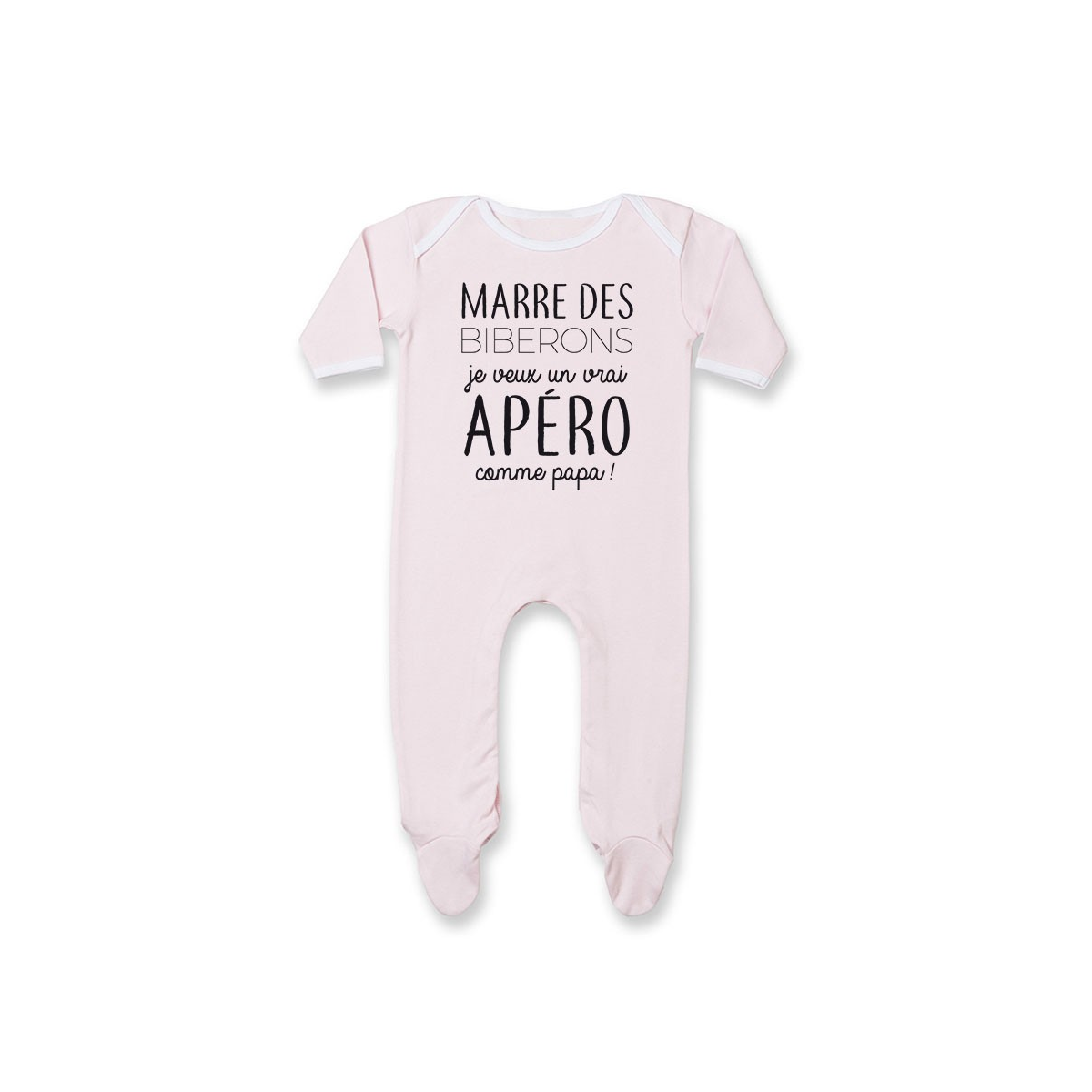 Pyjama bébé Je veux un vrai apéro comme papa