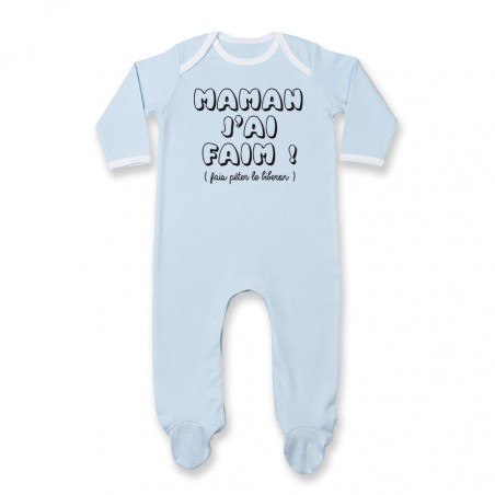 Pyjama bébé Maman j'ai faim