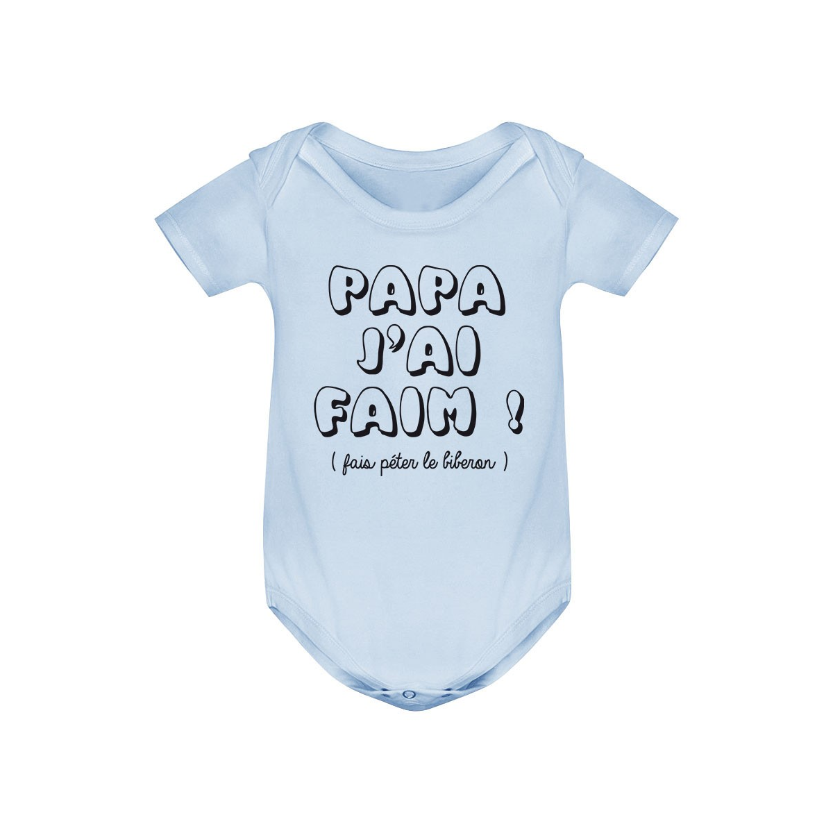 Body bébé Papa j'ai faim