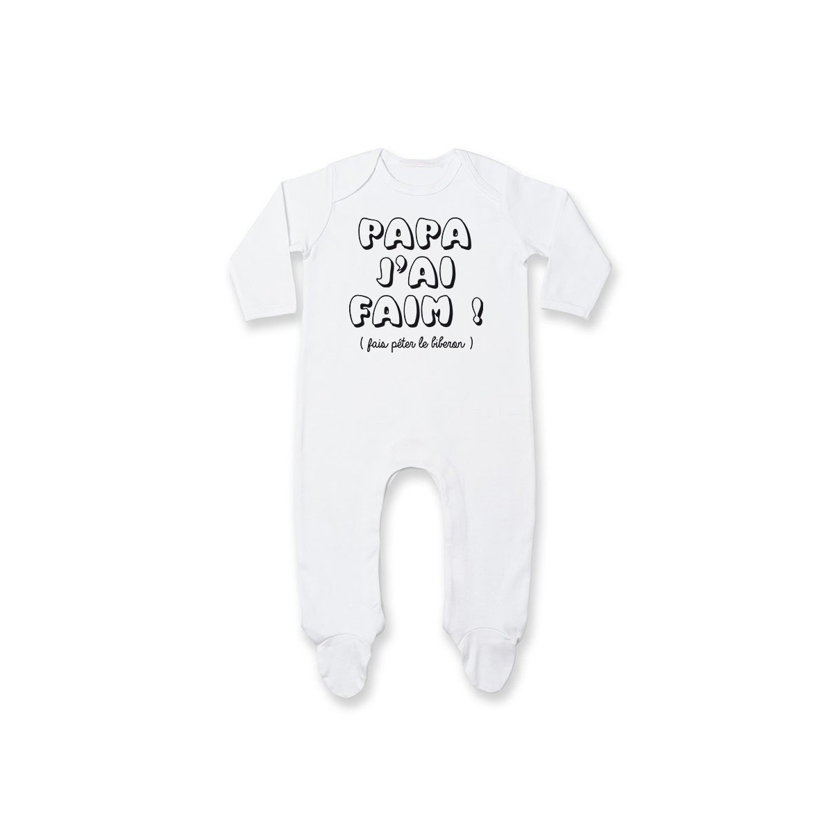 Pyjama bébé Papa j'ai faim