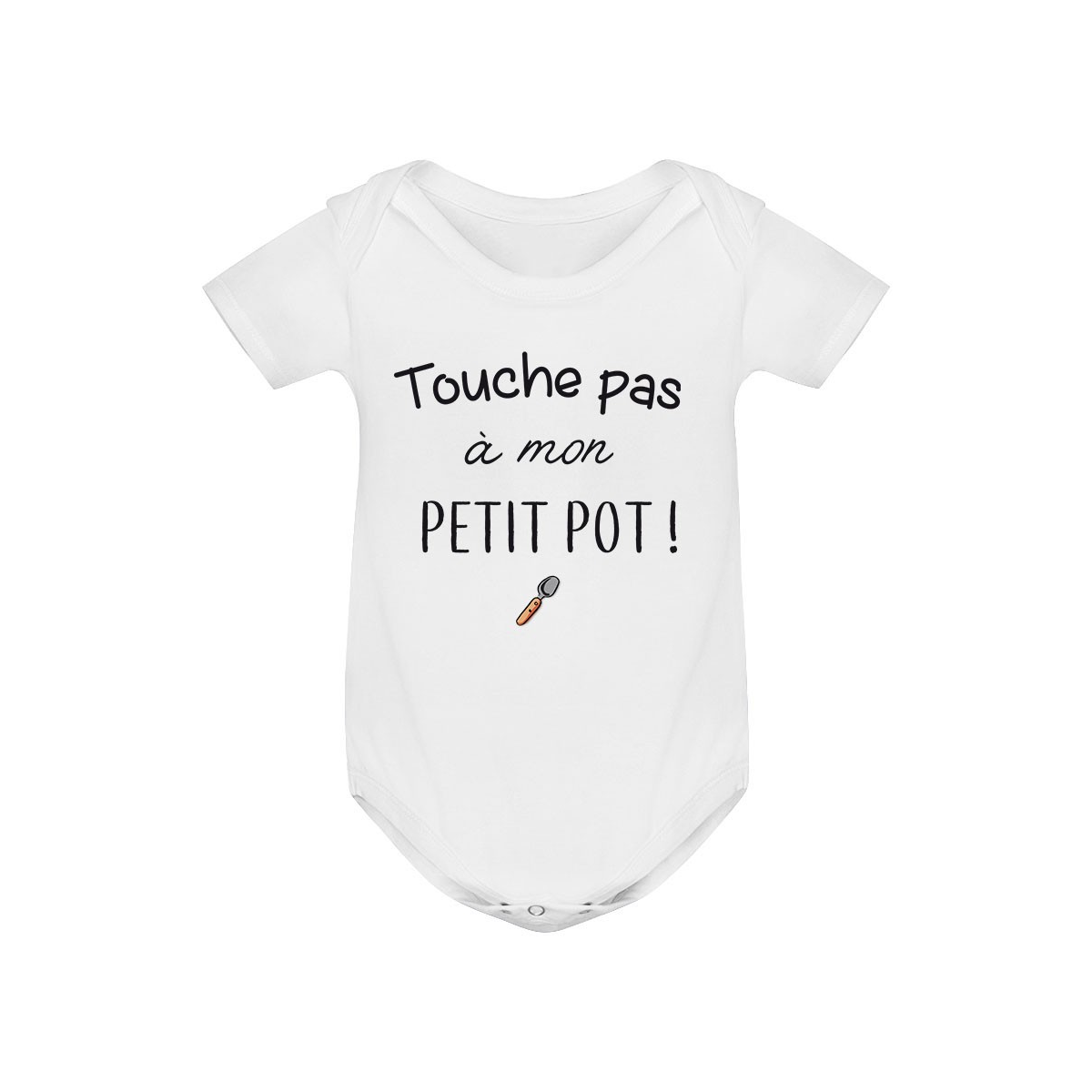 Body bébé Touche pas à mon petit pot