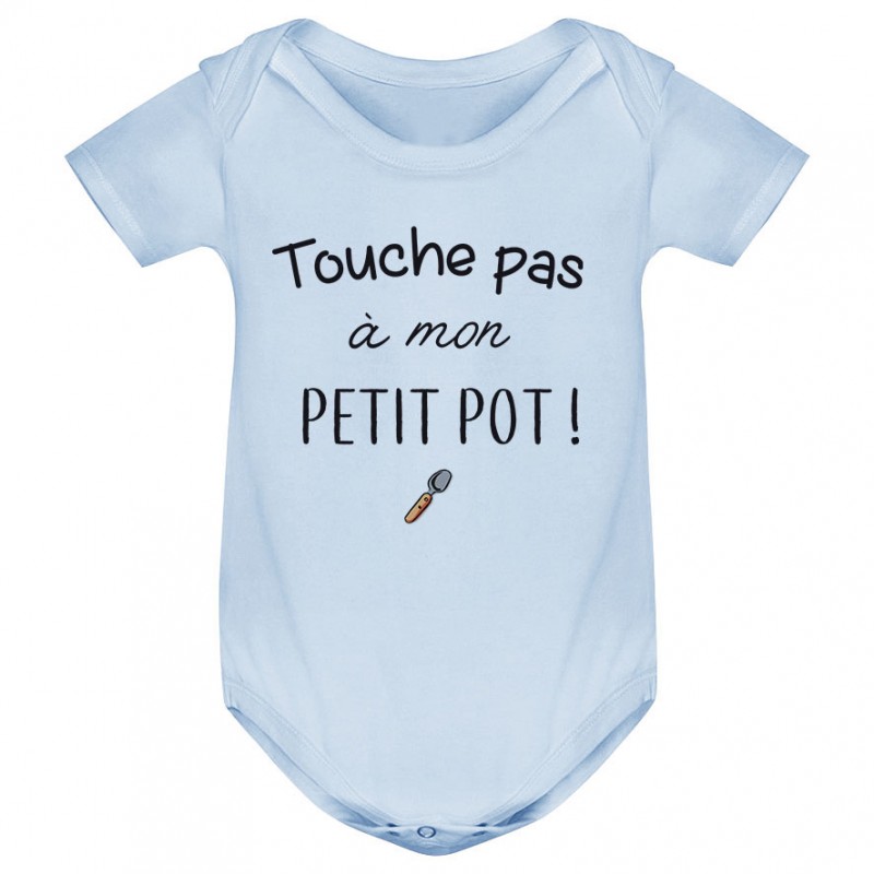 Body bébé Touche pas à mon petit pot