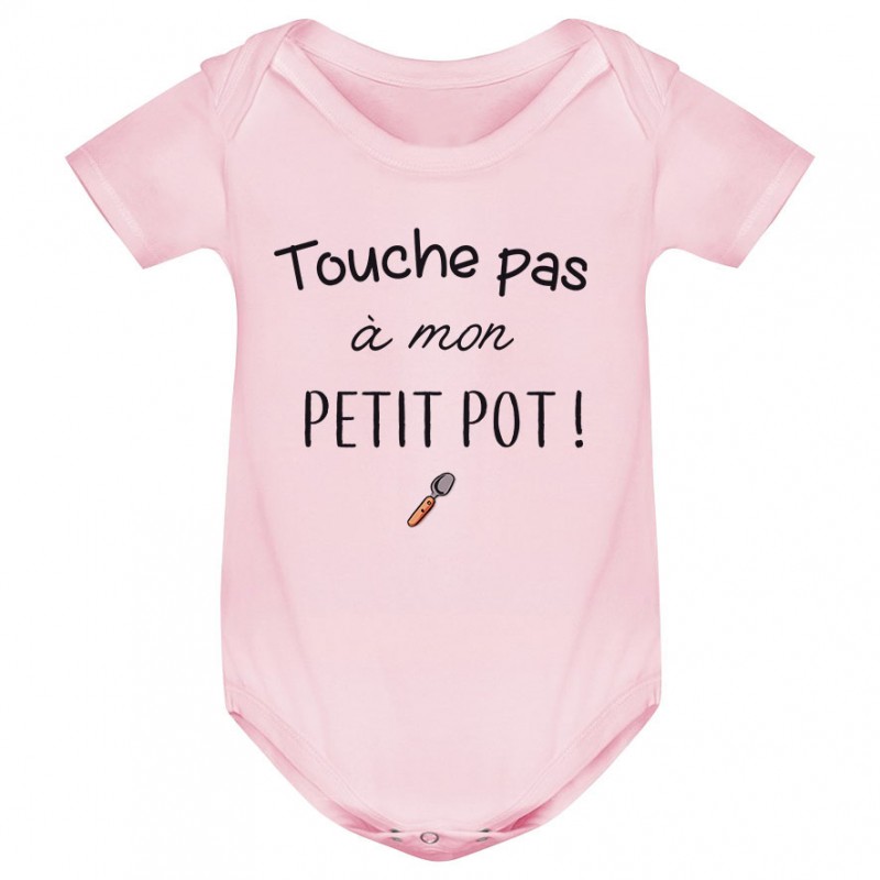 Body bébé Touche pas à mon petit pot