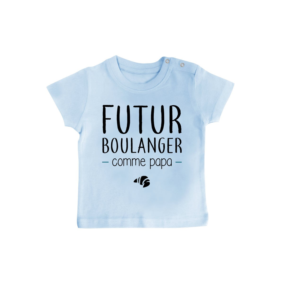 T-Shirt bébé Futur boulanger comme papa