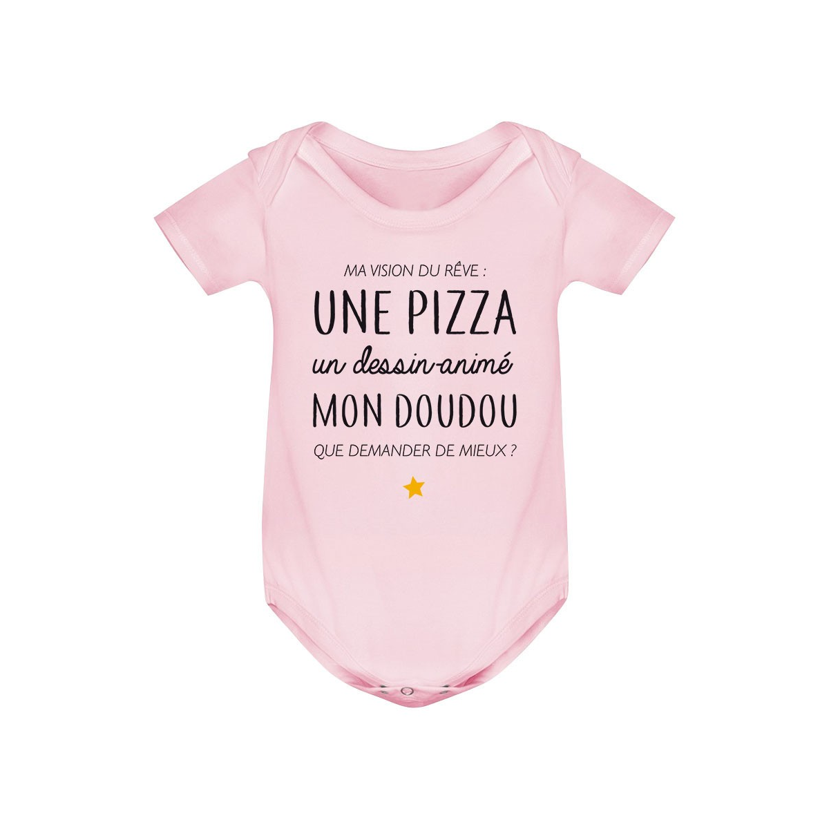 Body bébé Ma vision du rêve ( pizza )