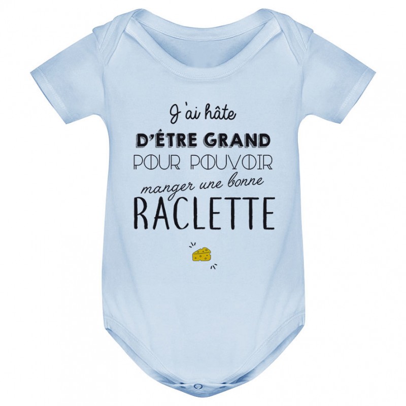 Body bébé Une bonne raclette Body bébé Une bonne raclette