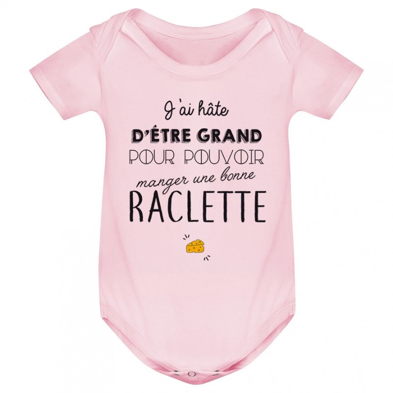 Body bébé Une bonne raclette Body bébé Une bonne raclette