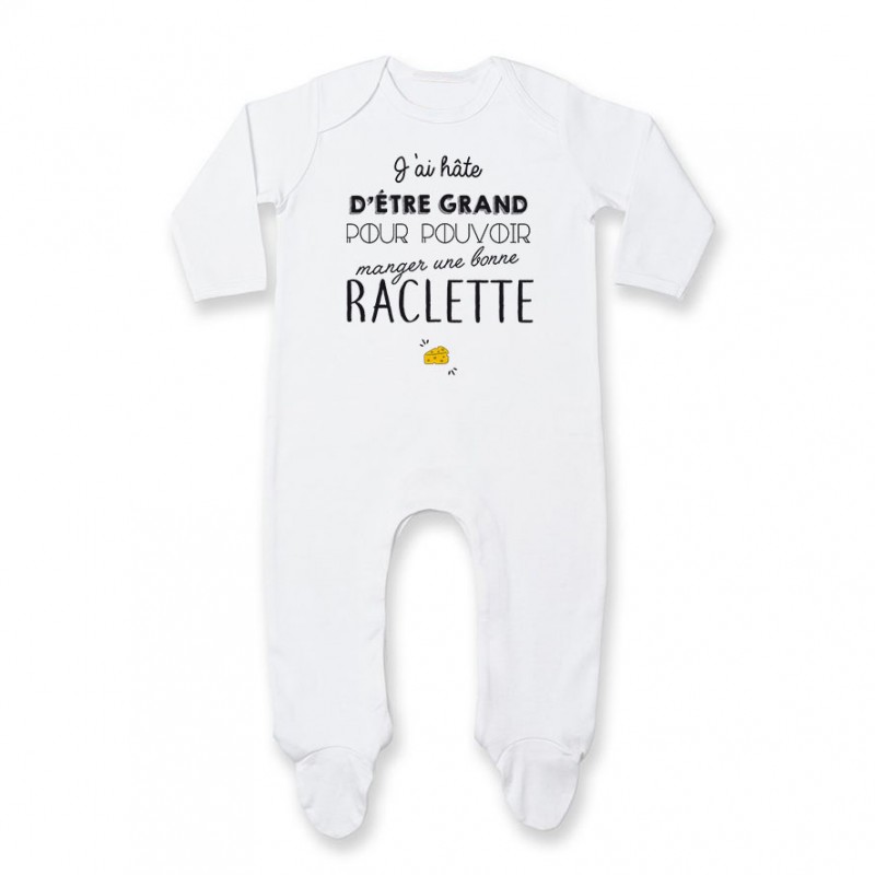 Pyjama bébé Une bonne raclette Pyjama bébé Une bonne raclette